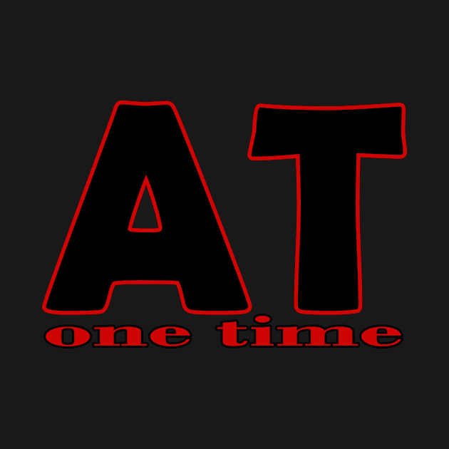 AT on time design TEXT by OKeejosdesign