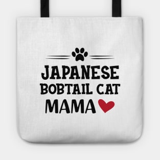 Japanese bobtail cat mama Tote
