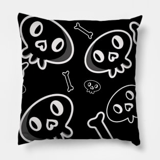 Cute Skulls Pillow