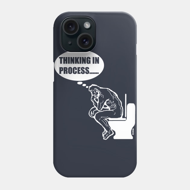 Thinking in process Phone Case by NewSignCreation