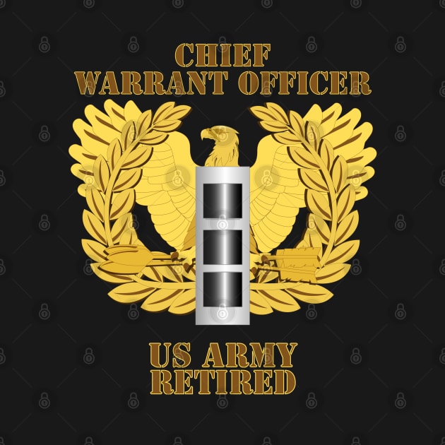 Emblem - Warrant Officer - CW3 - Retired by twix123844