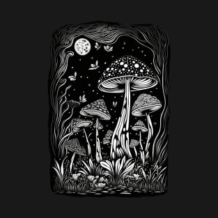 Mushrooms in a Forest T-Shirt