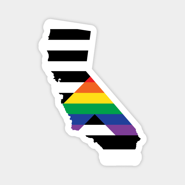 California Straight Ally Pride Magnet by littleSamantics