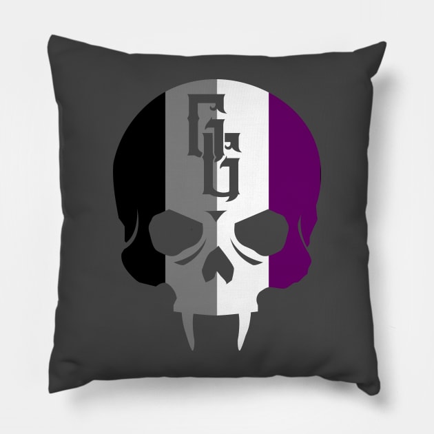 Asexual Pride Gehenna Pillow by highcouncil@gehennagaming.com