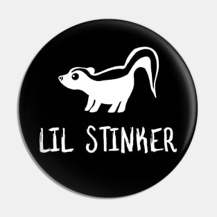 Lil Stinker Skunk for Skunk Lovers Pin