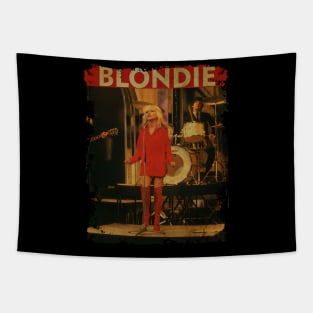 TEXTURE ART- Blondie Concert - RETRO STYLE Tapestry