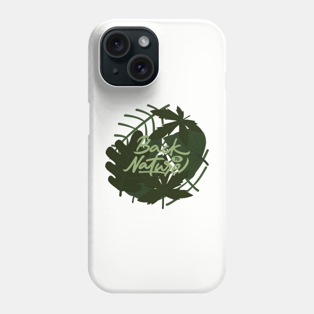 back to nature Phone Case by Karyavna