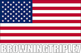 BrowningTriple7 USA Magnet
