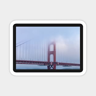 Golden Gate in Fog Magnet