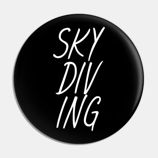 Skydiving Pin by maxcode