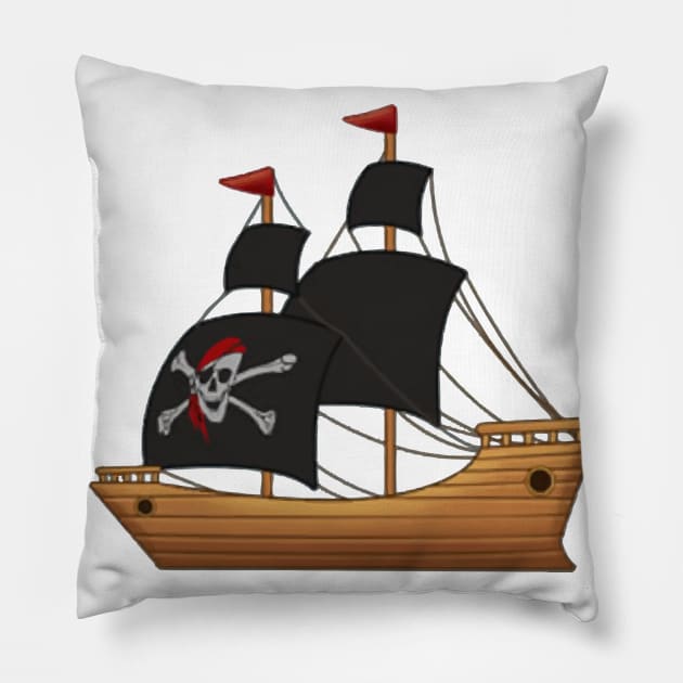 Minimal Boat Design Pillow by hldesign