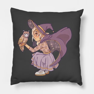 Lavender Witch Pillow