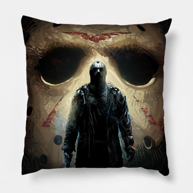 Jason Voorhees Pillow by nabakumov