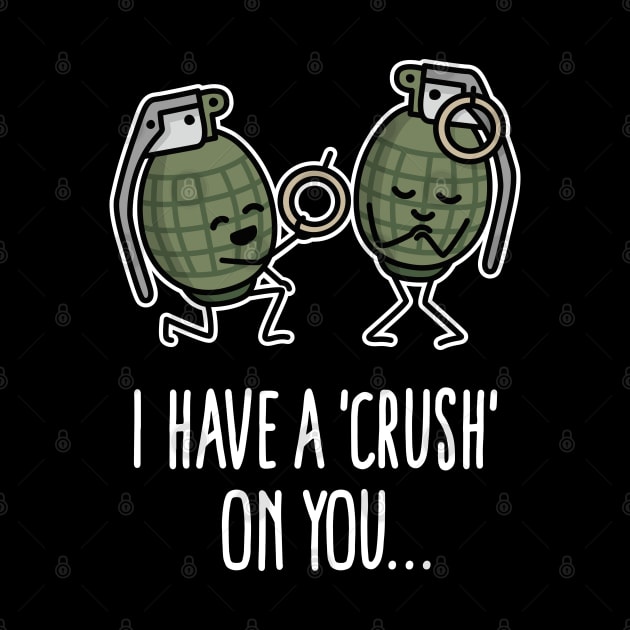 I have a crush on you army hand grenade wedding proposal by LaundryFactory
