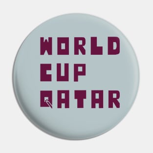 World cup 2022-Qatar Pin