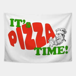 IT's PIZZA TIME! classic design FUN Tapestry