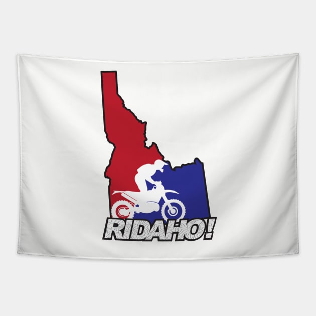 RIDAHO! Tapestry by GrumpyDog