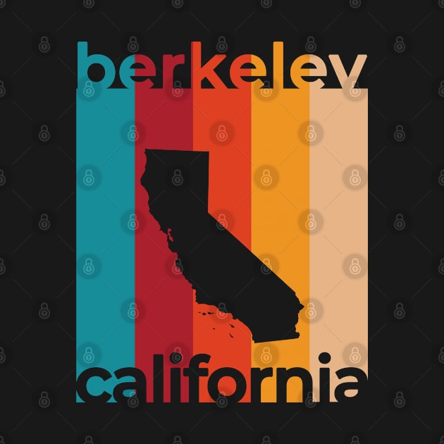 Berkeley California Retro by easytees