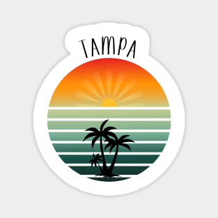 Tampa Sunset Magnet