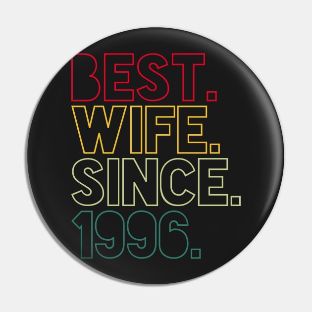Best Wife Since 1996 - Funny 26th wedding anniversary gift for her Pin by PlusAdore