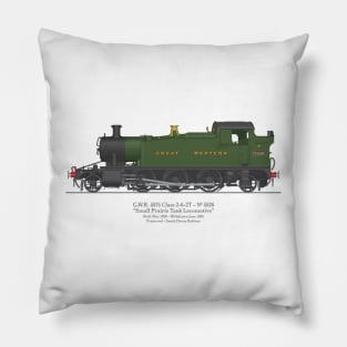 GWR Small Prairie Class 4575 Tank Locomotive Number 5526 Pillow