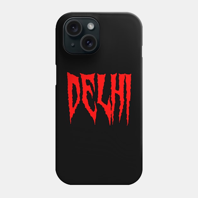 Spooky Delhi City Phone Case by Spaceboyishere