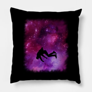 Purple space dream Pillow