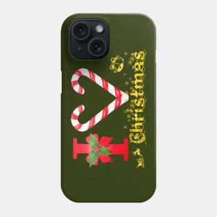 I Love Christmas Phone Case