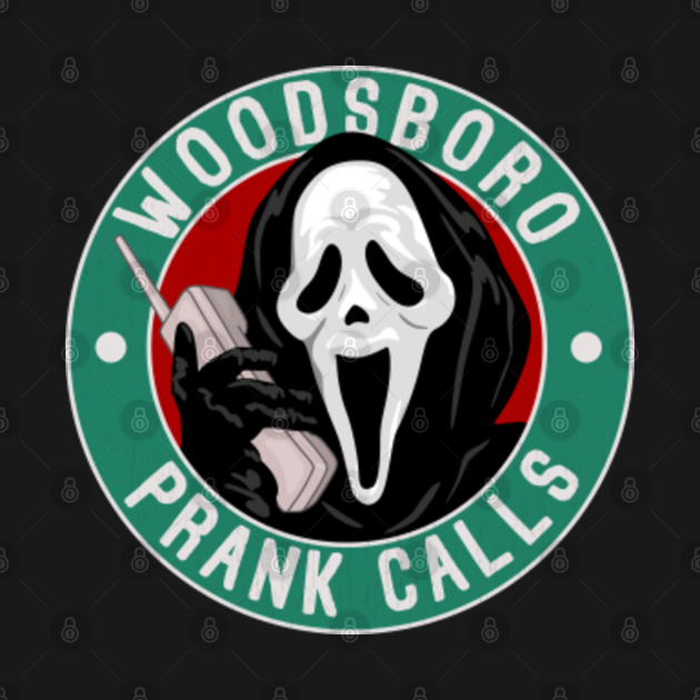 Disover Woodsboro Prank Calls - Slasher - T-Shirt