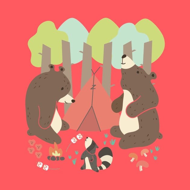 Bears of Summer by LimeGreenPalace