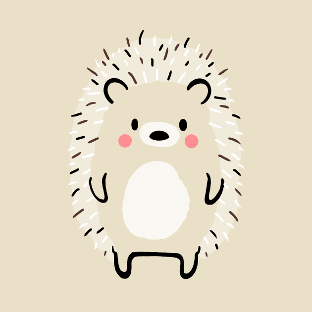 Cartoon Hedgehog by MillerDesigns