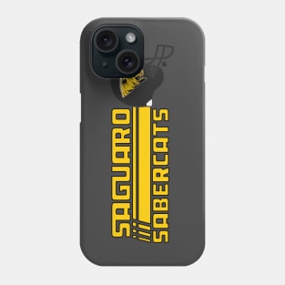 Saguaro Sabercats (Rush Primary - Black Lined) Phone Case