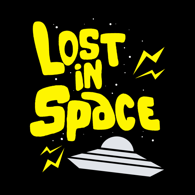 Lost in space retro ufo by tone