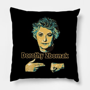 Dorothy Zbornak Retro Color Pillow