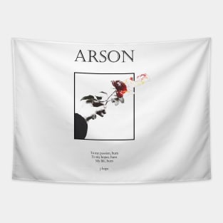 Arson 1 Black Tapestry