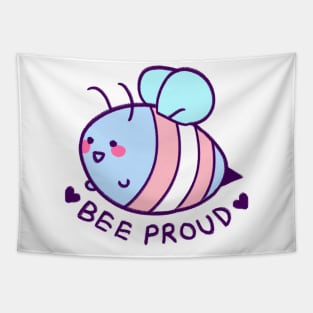 BEE proud: transgender flag Tapestry