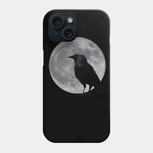 Night Bird Phone Case by TrueArtworxGraphics