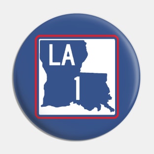 LA 1 - Red and Blue Pin