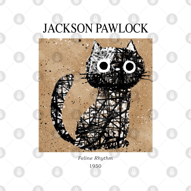 Jackson Pawlock Gallery cat by Planet Cat Studio