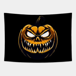 Jack o lantern decoration | Halloween spirit festive pumpkin Tapestry