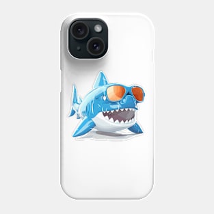 Cool Shark On Vacation Cute Adorable Fun Discovery Phone Case