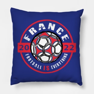 Football Is Everything - France 2022 Vintage Pillow