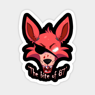 'The bite of 87' Magnet