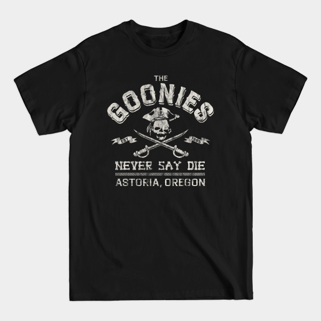 Discover The Goonies Vintage circa 1985 - Goonies Never Die - T-Shirt