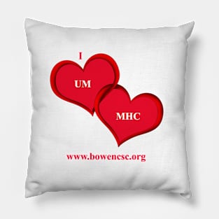 I Heart UMMHC Pillow