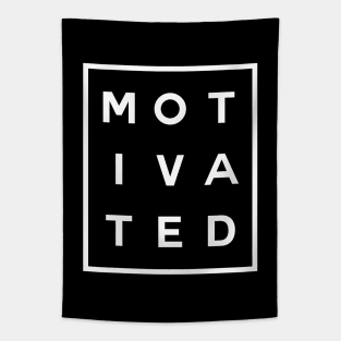 Motivated Boxed (White) Tapestry