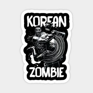 Korean Zombie Sketch Magnet