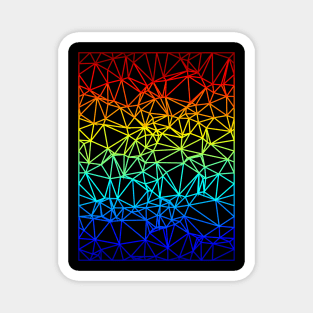 Gradient Color Mesh Magnet