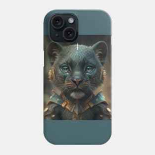 Cute baby black panther Phone Case