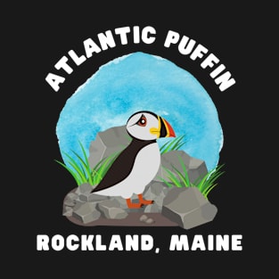 Rockland Maine Atlantic Puffin T-Shirt